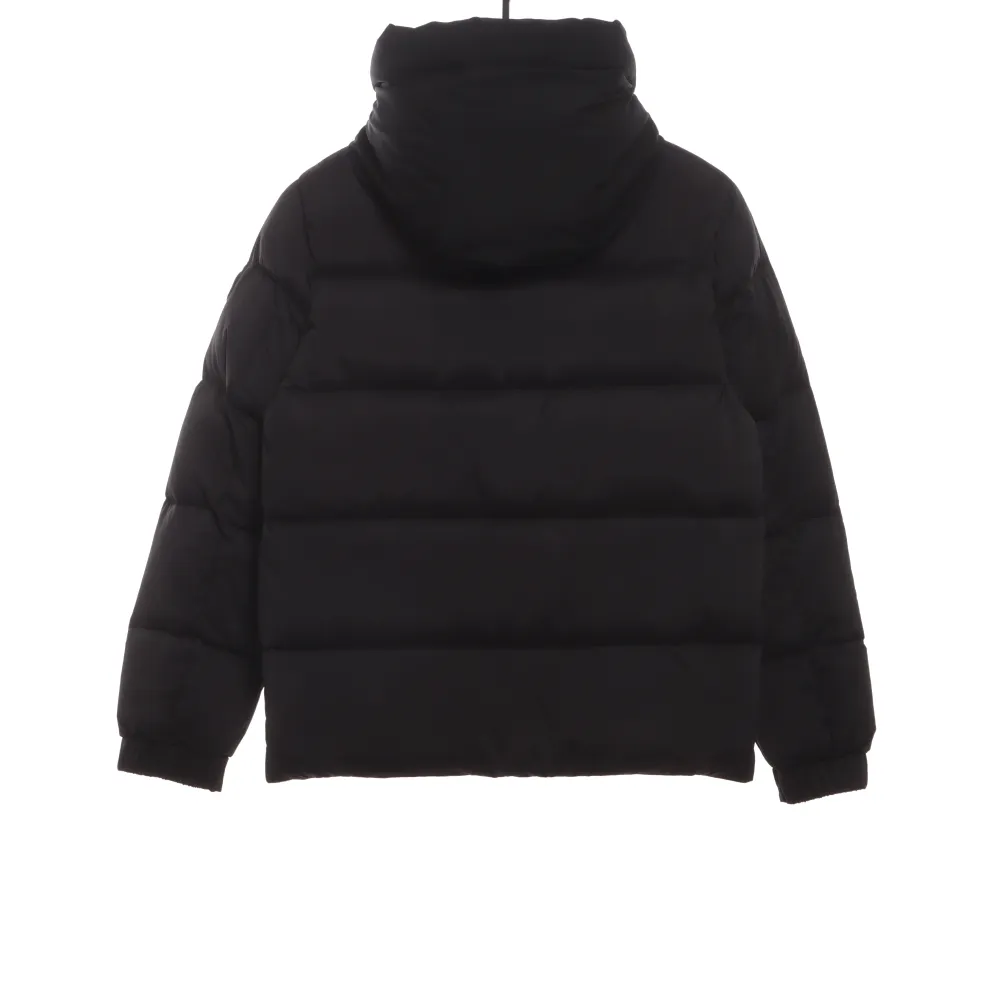 Moncler black warrior series placket LOGO down jacket 1901
