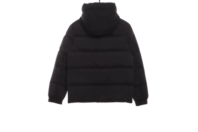 Moncler black warrior series placket LOGO down jacket 1901 02