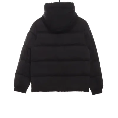 Moncler black warrior series placket LOGO down jacket 1901 02