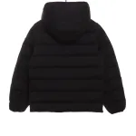 Moncler black warrior series placket LOGO down jacket 1902