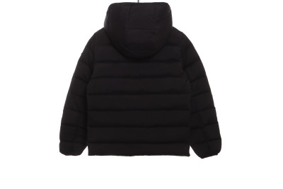 Moncler black warrior series placket LOGO down jacket 1902 02