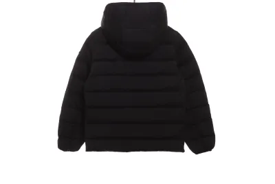 Moncler black warrior series placket LOGO down jacket 1902 02