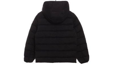 Moncler black warrior series placket LOGO down jacket 1902 02
