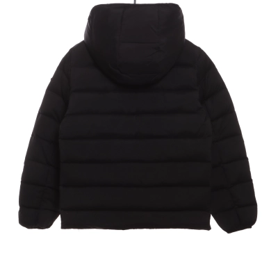 Moncler black warrior series placket LOGO down jacket 1902 02