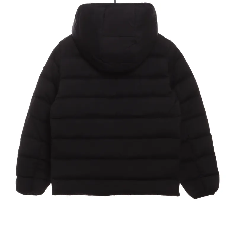 Moncler black warrior series placket LOGO down jacket 1902
