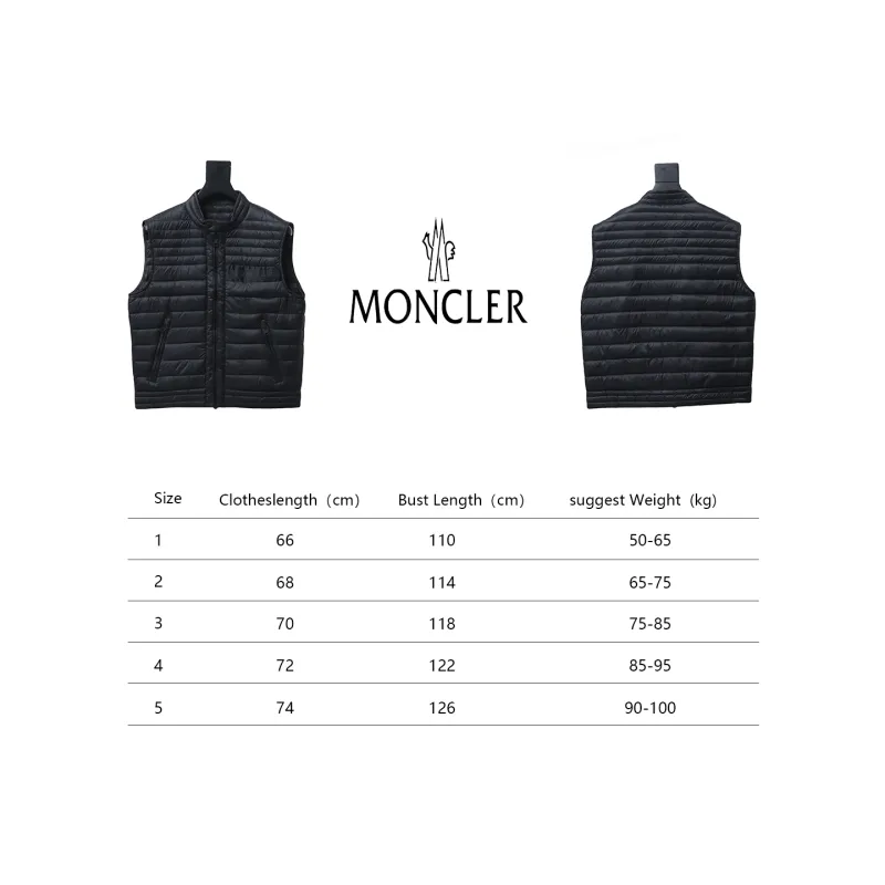 Moncler classic Vest Down Jacket