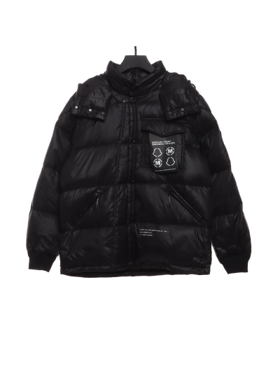 Moncler joint Fujiwara Hiroshi lightning label down jacket 01