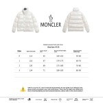 Moncler lacquered stand collar down jacket 1901