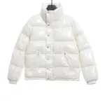 Moncler lacquered stand collar down jacket 1901