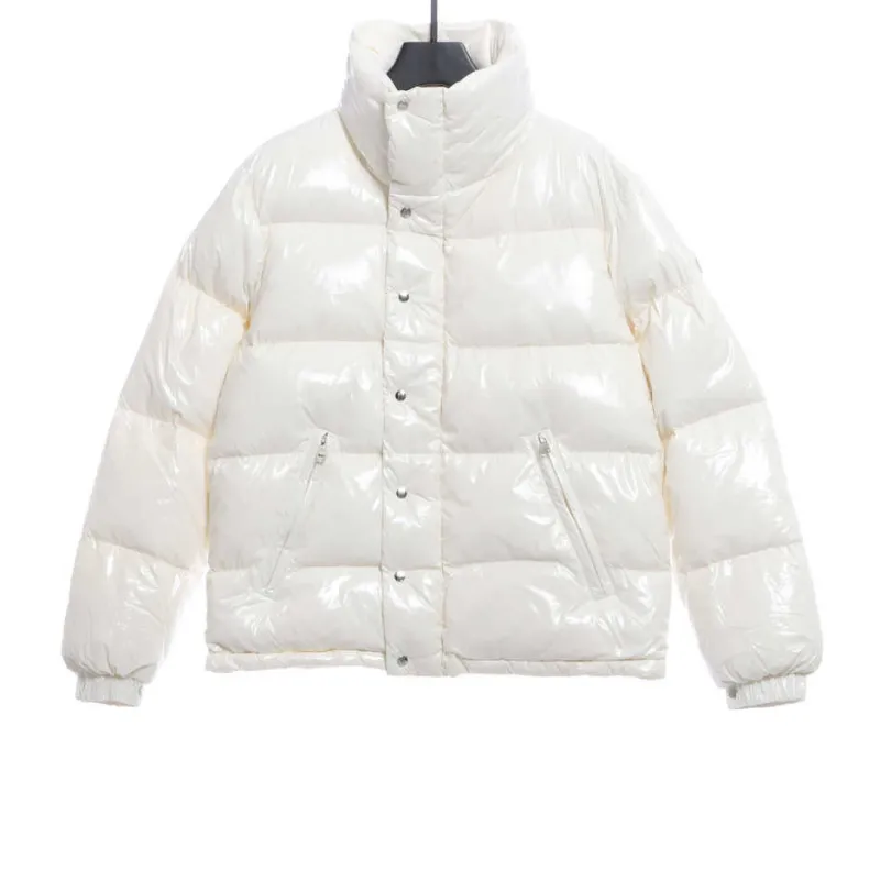 Moncler lacquered stand collar down jacket 1901