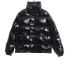 Moncler lacquered stand collar down jacket 1902