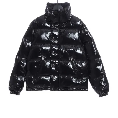 Moncler lacquered stand collar down jacket 1902 01