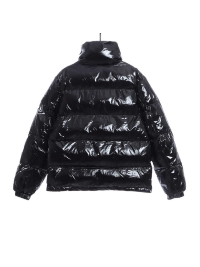 Moncler lacquered stand collar down jacket 1902 02