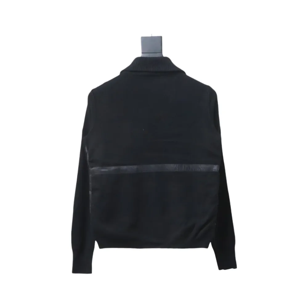  Moncler new knitted patchwork thin down jacket