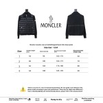 Moncler Paneled Wool Blend Down Jacket