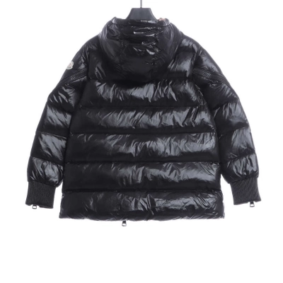 Moncler oblique zipper pink lining down jacket 02