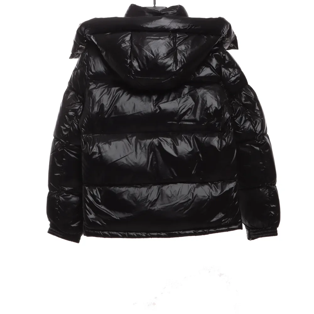 Moncler tricolor ribbon down jacket