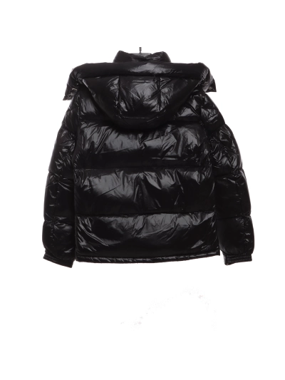 Moncler tricolor ribbon down jacket 02