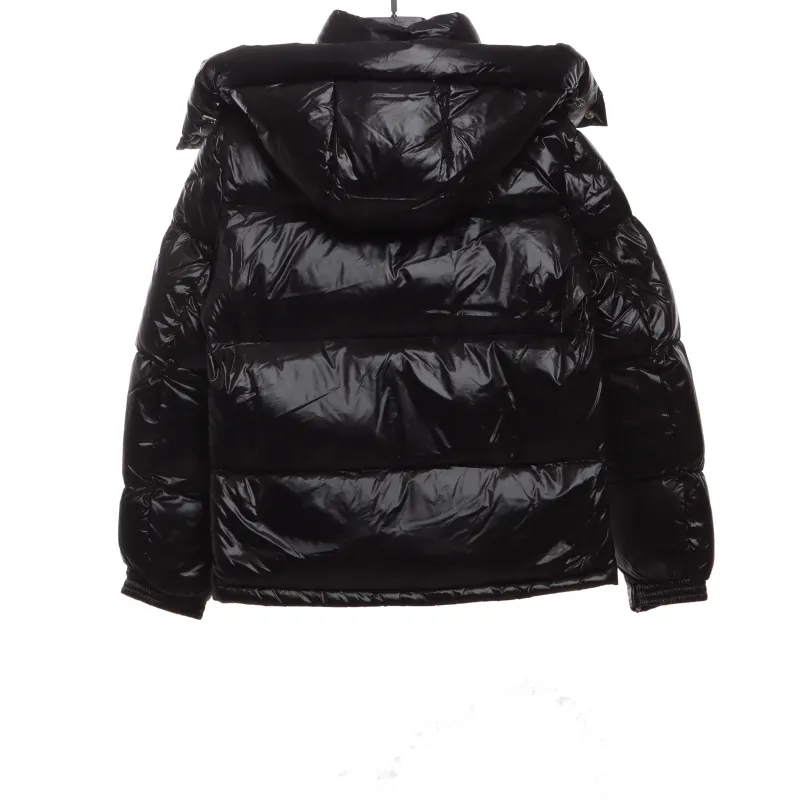 Moncler tricolor ribbon down jacket