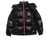 Moncler tricolor ribbon down jacket
