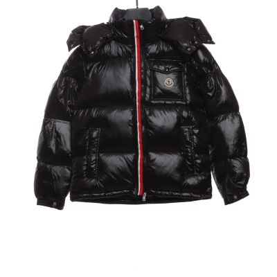 Moncler tricolor ribbon down jacket 01