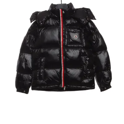 Moncler tricolor ribbon down jacket 01