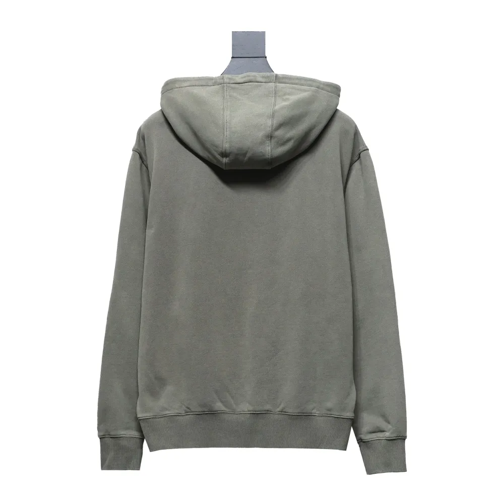 Prada 24Fw medal letter patch hoodie