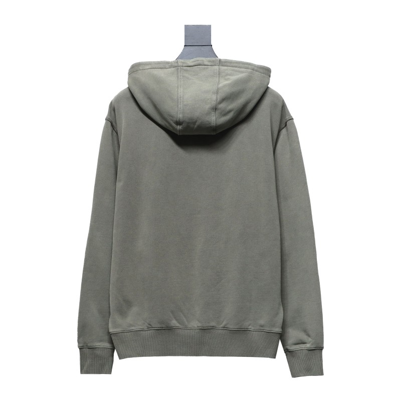  Prada 24Fw medal letter patch hoodie