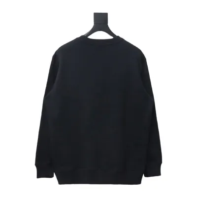 Prada 24SS round neck sweatshirt with phantom triangle logo print 1901 Hoodie 02
