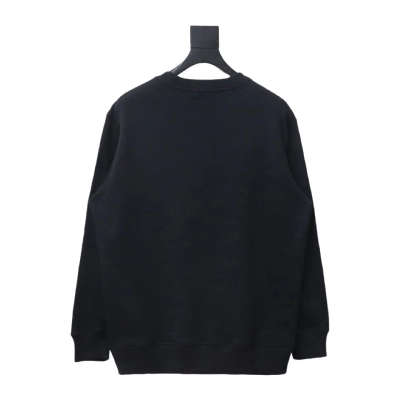 Prada 24SS round neck sweatshirt with phantom triangle logo print 1901 Hoodie 02