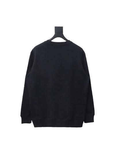 Prada 24SS round neck sweatshirt with phantom triangle logo print 1901 Hoodie 02