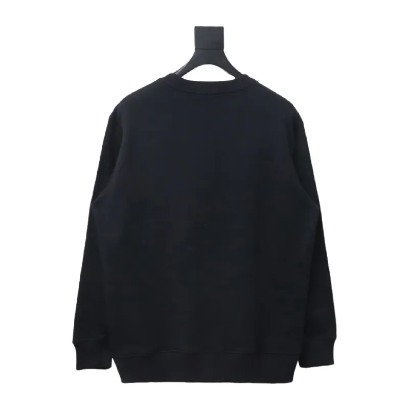 Prada 24SS round neck sweatshirt with phantom triangle logo print 1901 Hoodie