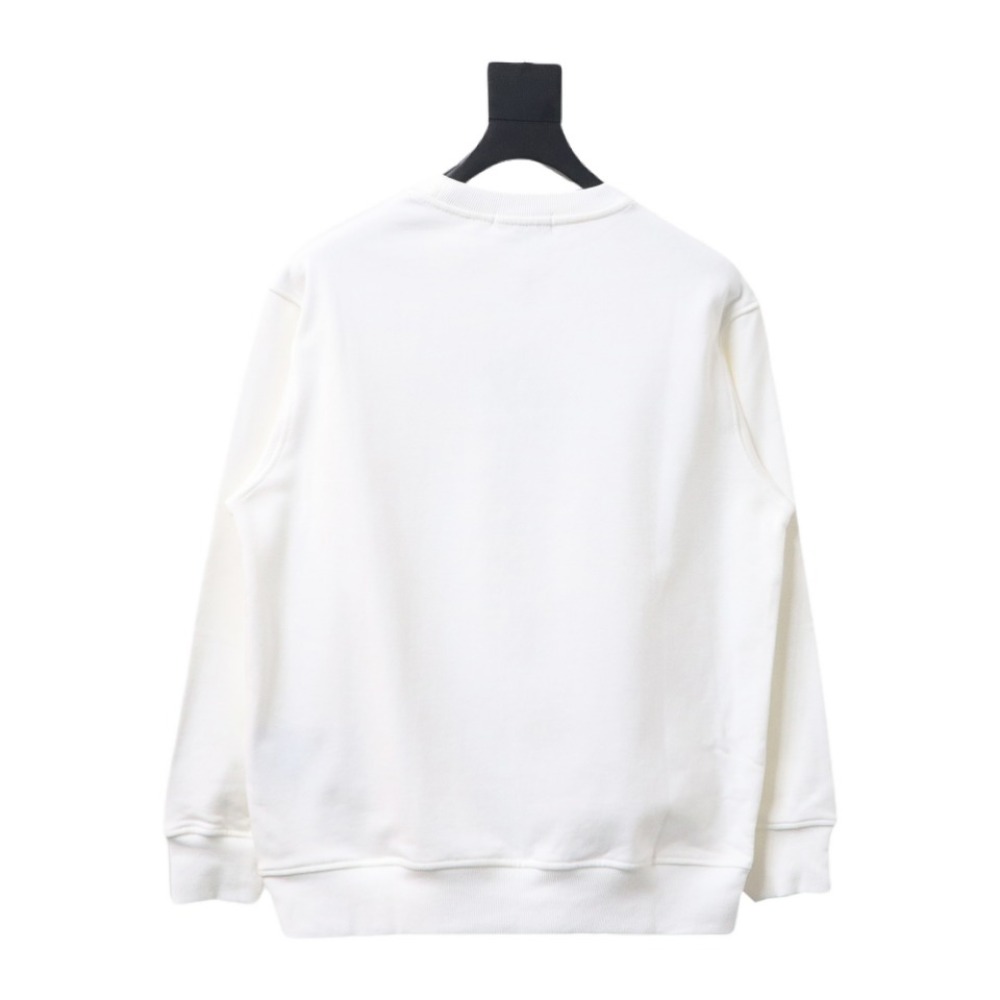 Prada 24SS round neck sweatshirt with phantom triangle logo print 1902 Hoodie