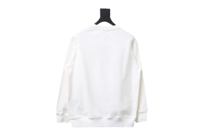 Prada 24SS round neck sweatshirt with phantom triangle logo print 1902 Hoodie 02