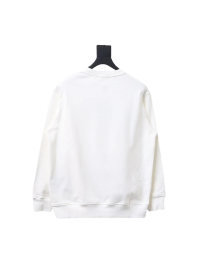 Prada 24SS round neck sweatshirt with phantom triangle logo print 1902 Hoodie 02