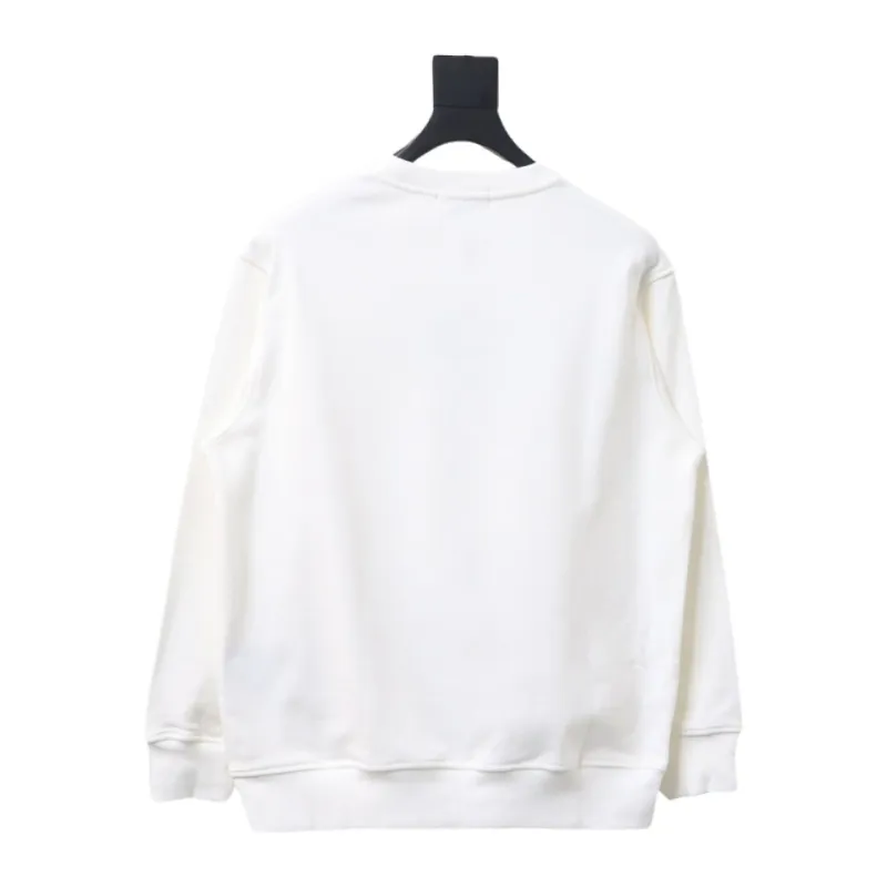  Prada 24SS round neck sweatshirt with phantom triangle logo print 1902 Hoodie