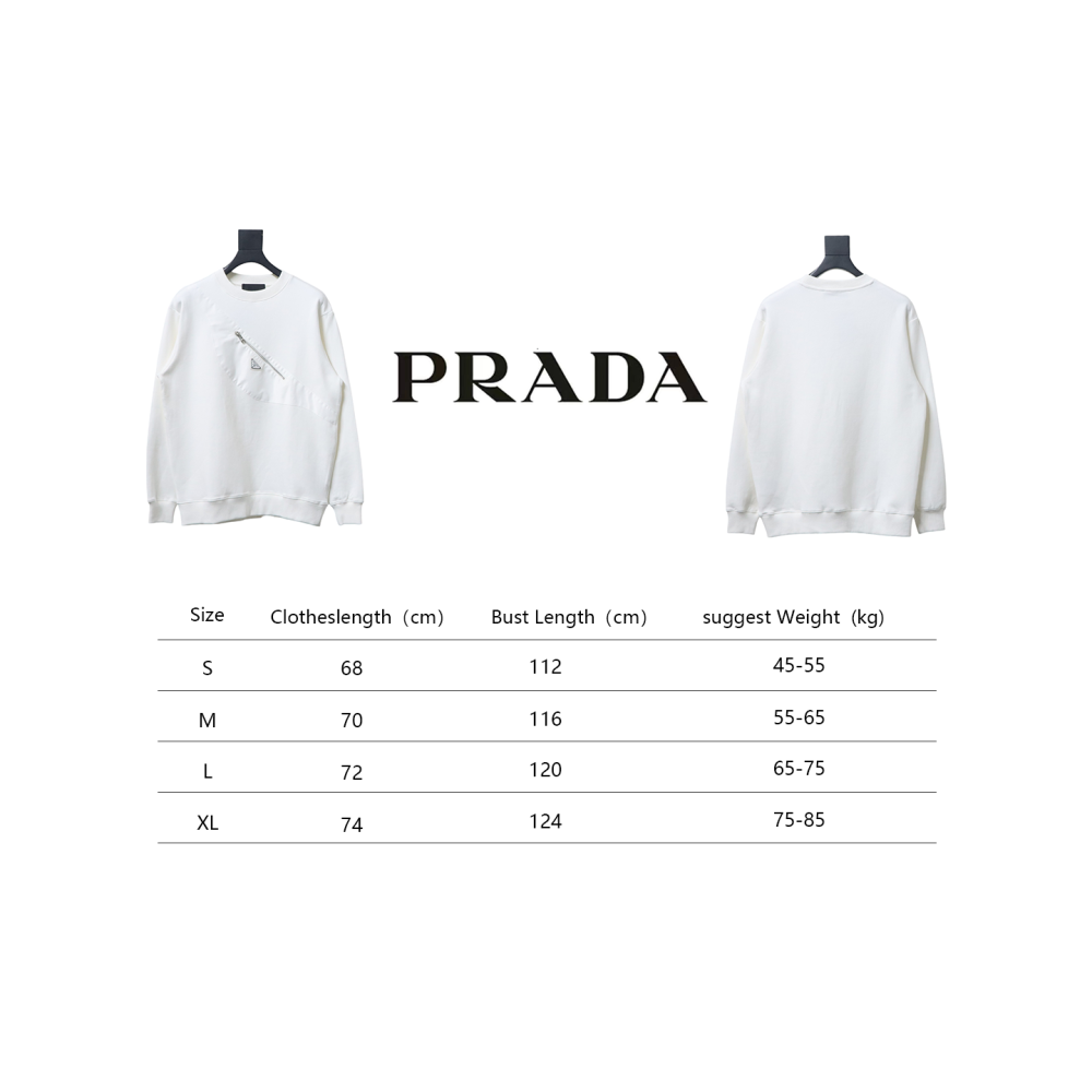 Prada crew neck sweatshirt 1902 Hoodie