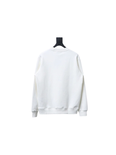 Prada classic red stripe round neck sweatshirt 1901 Hoodie 02
