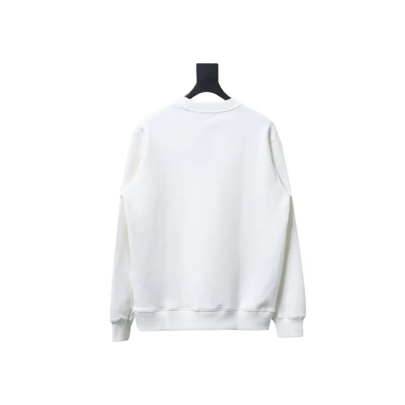 Prada classic red stripe round neck sweatshirt 1901 Hoodie