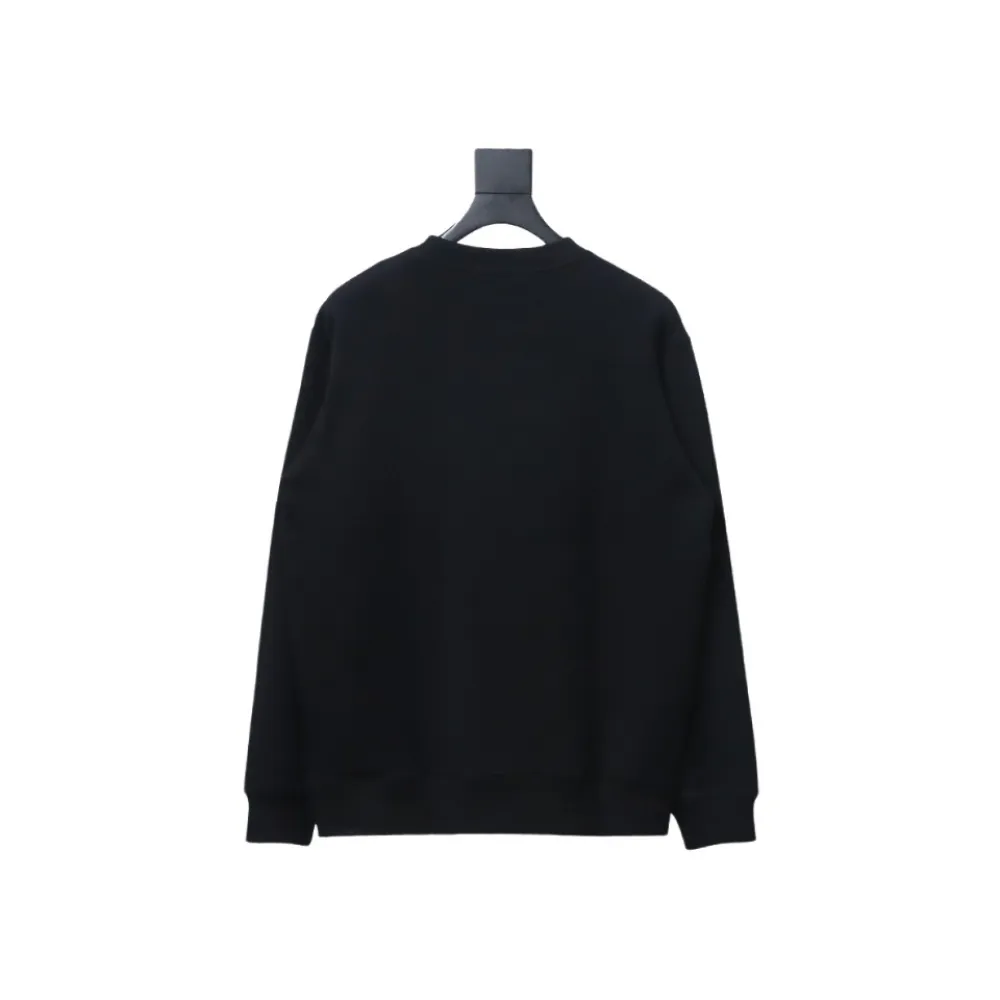 Prada classic red stripe round neck sweatshirt 1902 Hoodie