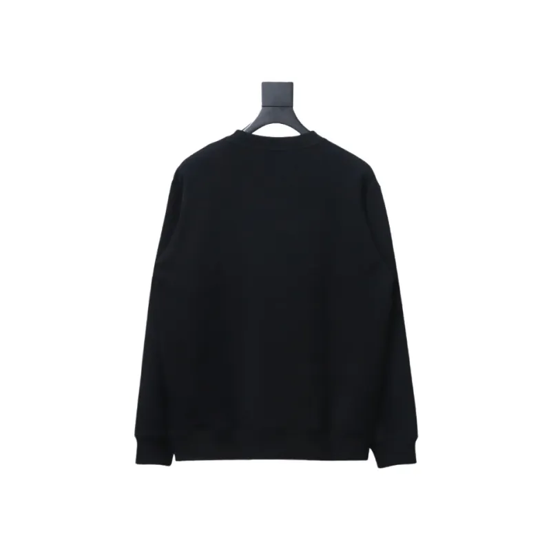 Prada classic red stripe round neck sweatshirt 1902 Hoodie
