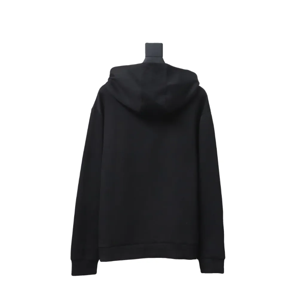 Prada Hooded sweatshirt with embroidered logo on chest Hoodie