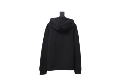 Prada Hooded sweatshirt with embroidered logo on chest Hoodie 02