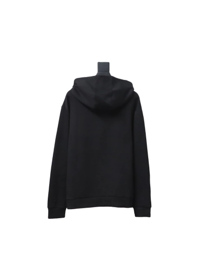 Prada Hooded sweatshirt with embroidered logo on chest Hoodie 02