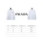 Prada round neck sweatshirt with triangle logo on the collar with large logo on the sleeve 1901 Hoodie