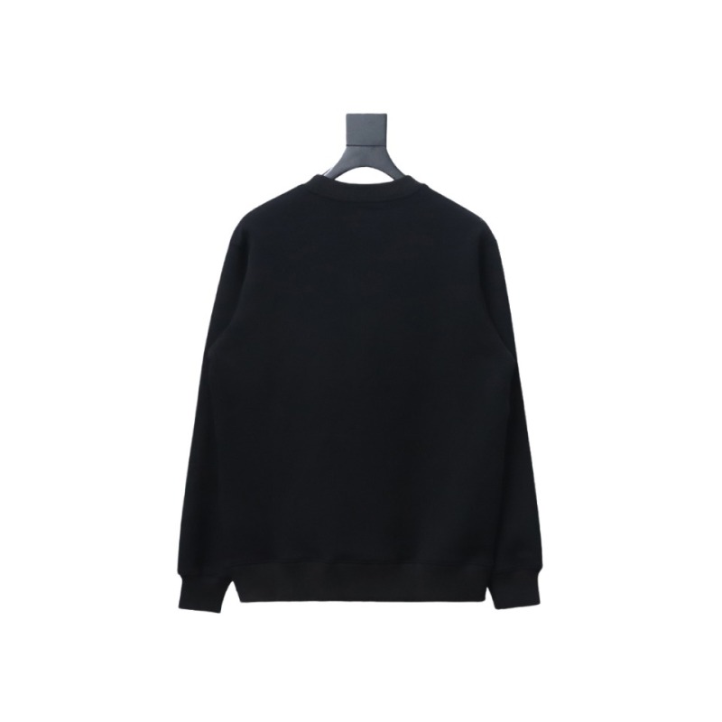  Prada triangle logo pocket round neck sweatshirt 1901 Hoodie