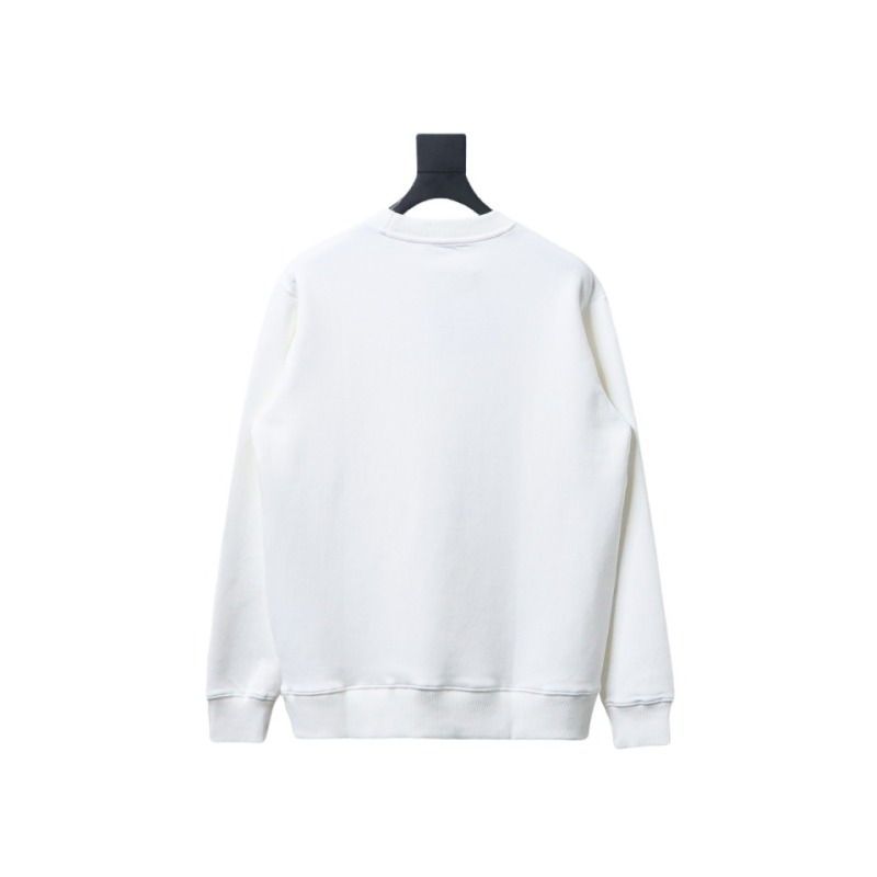  Prada triangle logo pocket round neck sweatshirt 1902 Hoodie