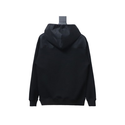  Prada zippered round neck sweatshirt 1901 Hoodie 02