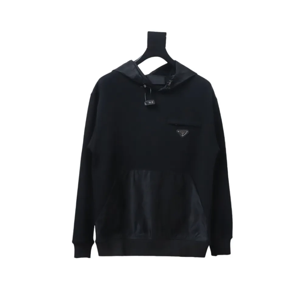 Prada zippered round neck sweatshirt 1901 Hoodie