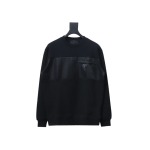  Prada zippered round neck sweatshirt 1902 Hoodie
